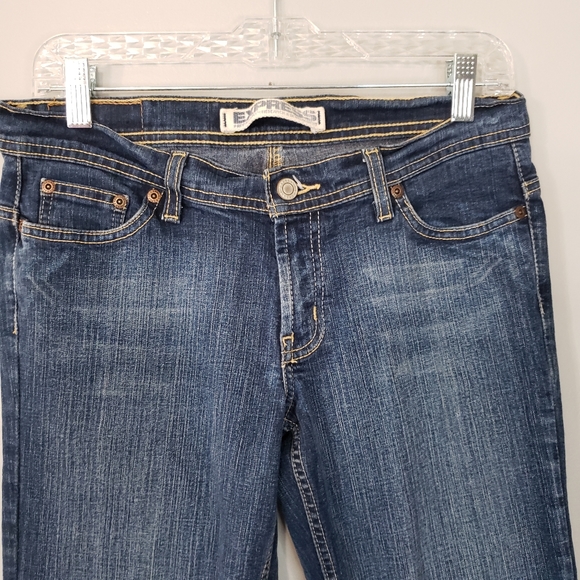 Express Super Low Rise Flare Leg Jeans - Picture 2 of 9